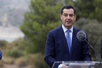 Moreno reclama al Gobierno central medidas urgentes contra la sequía "que lleva a Andalucía de cabeza a la recesión"