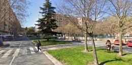 Zona donde se produjo el atropello por el que ha acabado falleciendo la víctima