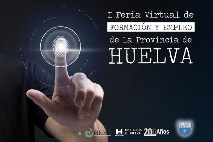 Diputación organiza del 25 al 27 de octubre la I Feria Virtual de Formación y Empleo de la provincia.