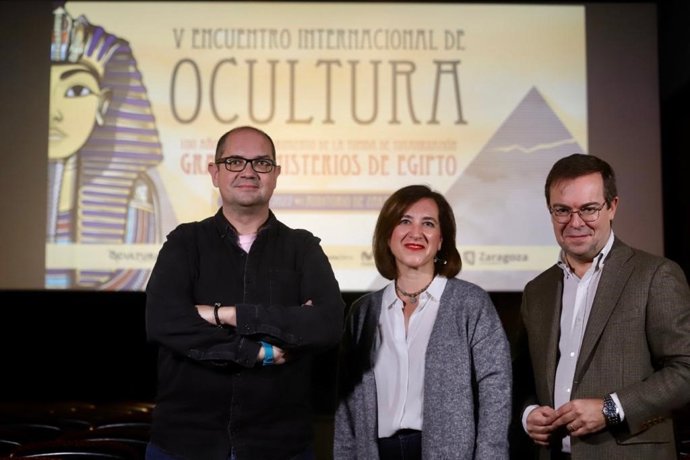 La vicealcaldesa y consejera municipal de Cultura y Proyección Exterior del Ayuntamiento de Zaragoza, Sara Fernández, ha presentado en Madrid el congreso de Ocultural
