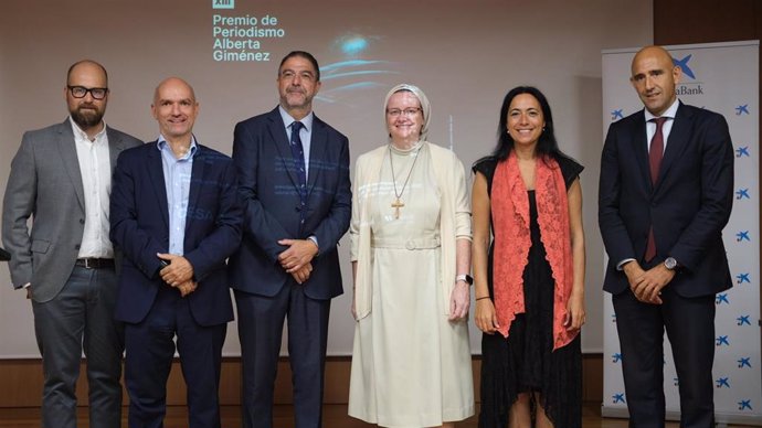 El evento ha sido presentado por la coordinadora del premio, Ángeles Durán; la directora del Cesag, Julia Violero, y el director del Centro de Instituciones de CaixaBank en Baleares, Hilario Llabrés.