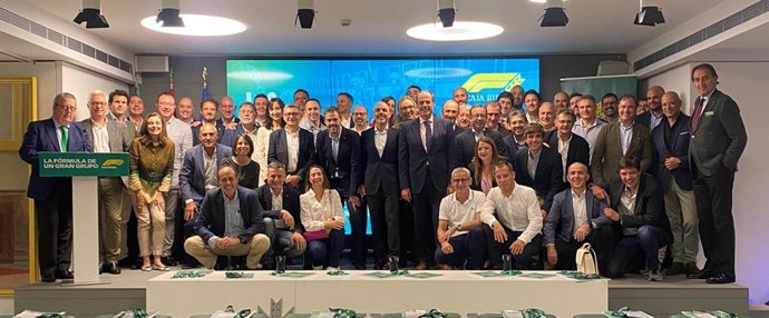 Asistentes al encuentro anual de los directores comerciales del Grupo Caja Rural