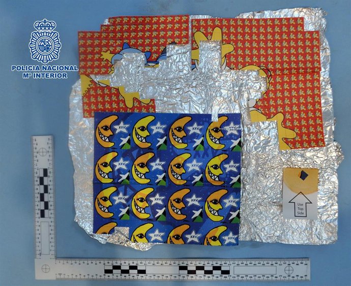 Sustancias aprehendidas en Huesca.