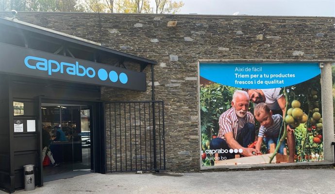 El supermercat de Caprabo situat a la Massana (Andorra)