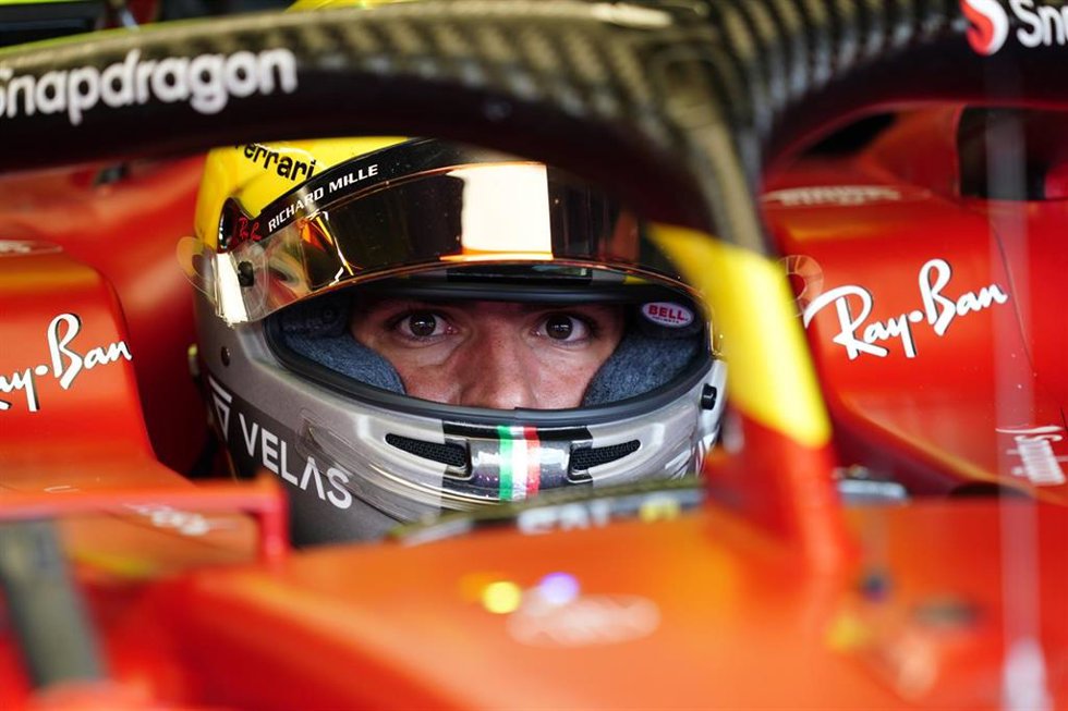 Archivo - El pil español de Fórmula 1 Carlos Sainz (Ferrari), durante el Gran Premio de Italia.