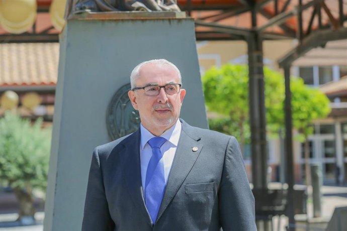 Archivo - El presidente de la Universidad Católica San Antonio de Murcia (UCAM), José Luis Mendoza