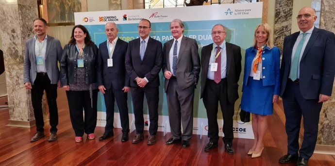 El Foro Alianza para la FP Dual reúne en Zaragoza más de 300 expertos nacionales e internacionales.