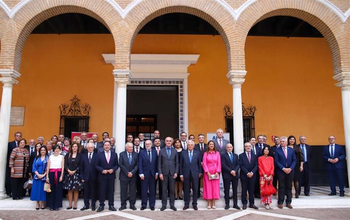 Fotografía. Antonio Muñoz. Embajadores Iberoamérica Centenario Exposición 1929