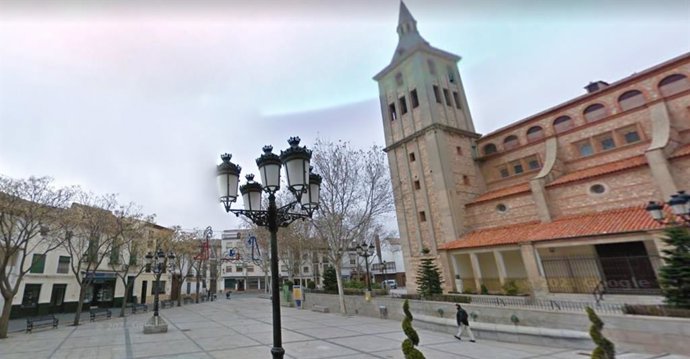 Archivo - Imagen de la plaza Mayor de Campo de Criptana en Google Street View