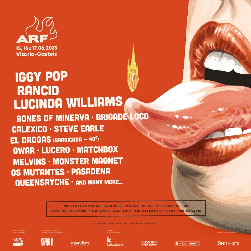Cartel del Azkena Rock Festival 2023
