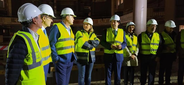 Visita a las instalaciones del futuro Conservatorio de Música de Zamora.