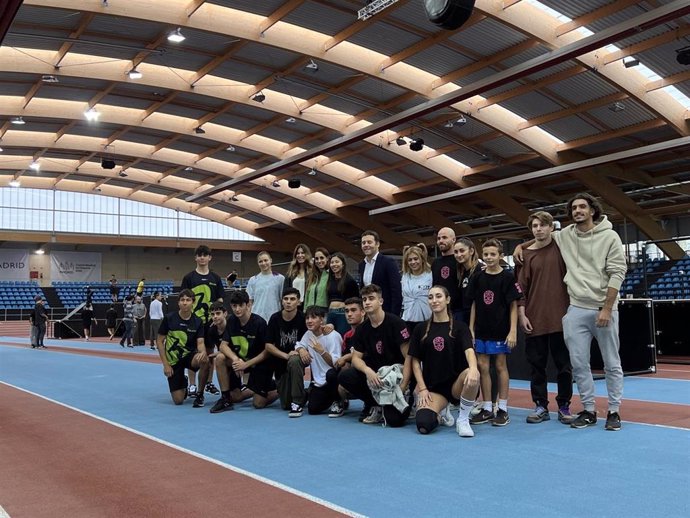 Madrid acoge por primera vez el campeonato nacional Parkour Spain Series.