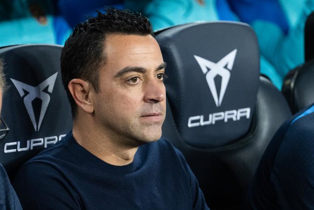 L'entrenador del FC Barcelona, Xavi Hernández