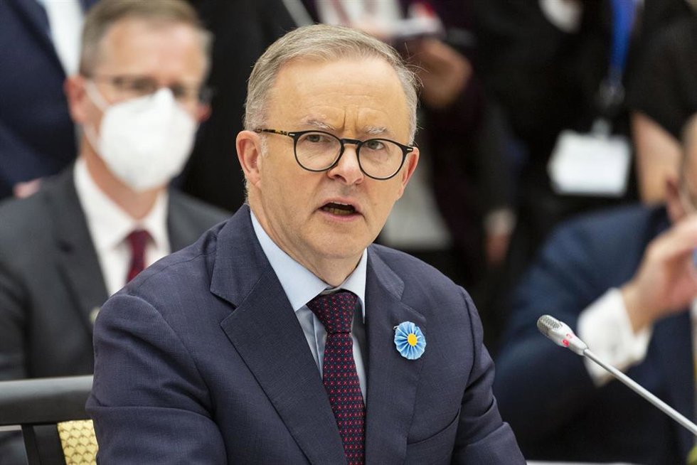 El primer ministro de Australia, Anthony Albanese.
