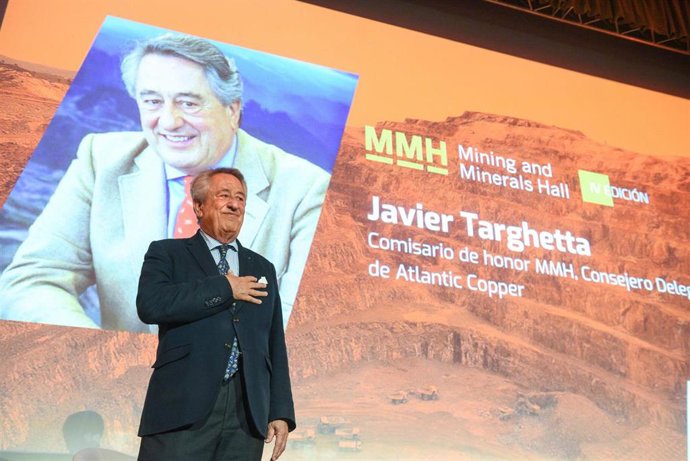 El comisario del IV Salón Internacional de la Minería, Javier Targhetta