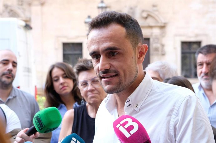 El conseller de Infraestructuras del Consell de Mallorca, Iván Sevillano. 