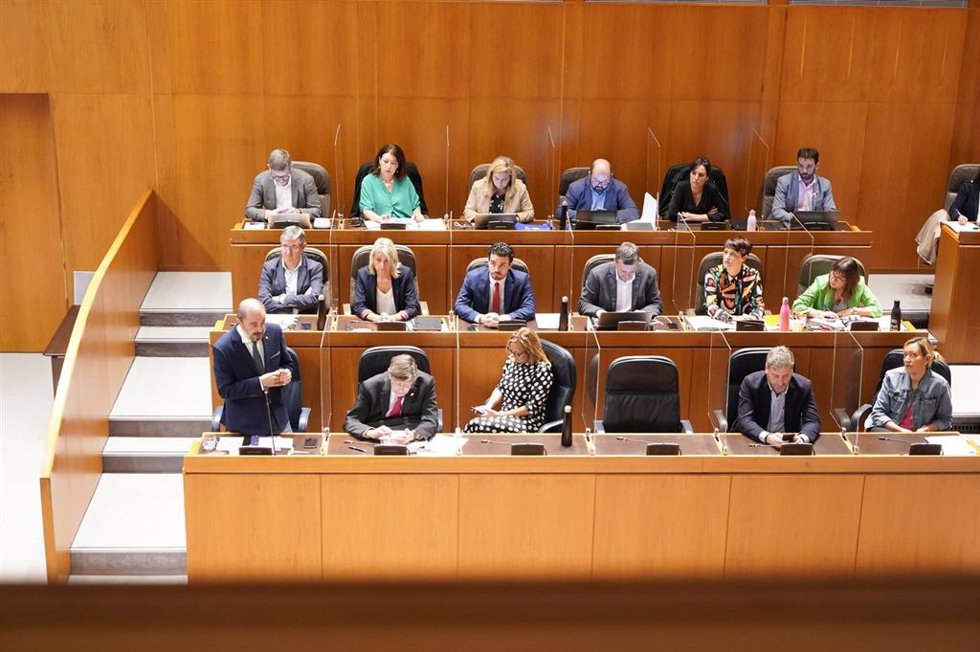 El presidente del Gobierno de Aragón, Javier Lambán.