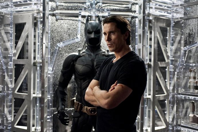 Archivo - Christian Bale durante una escena de Batman.