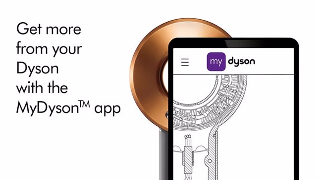 Nuevo diseño de la app MyDyson