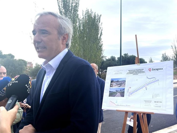 El alcalde de Zaragoza, Jorge Azcón.