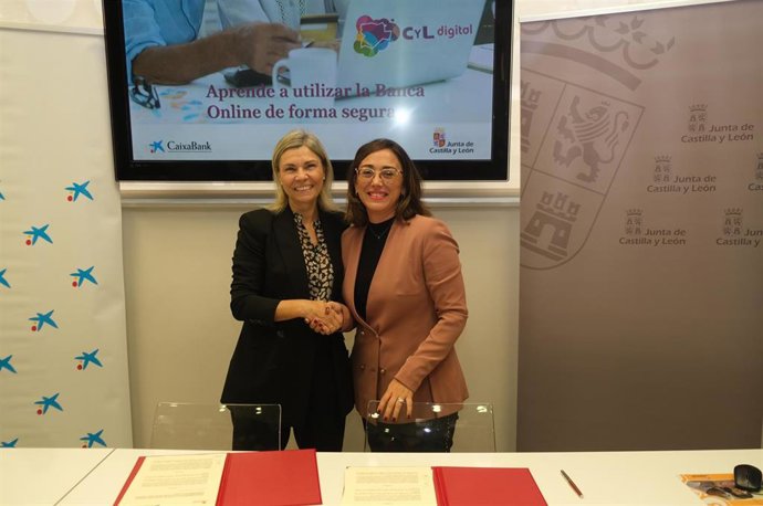 La Junta y CaixaBank se unen para potenciar un uso seguro de la banca online.