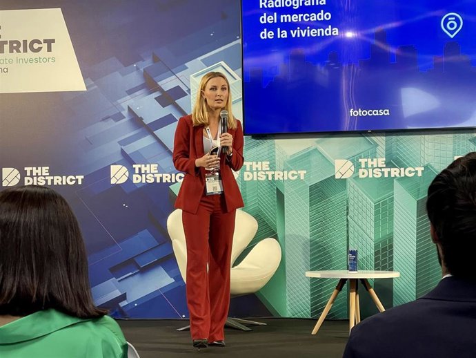 La directora de estudios y portavoz de Fotocasa María Mateos