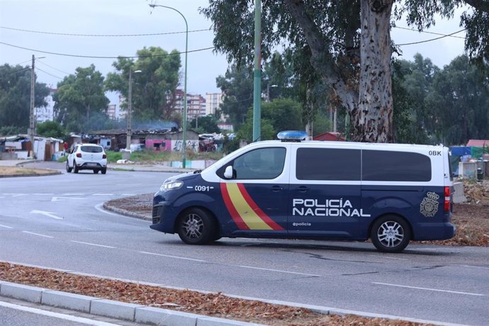 Despliegue policial por un tiroteo en el asentamiento chabolista del Vacie.