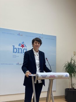 La portavoz nacional del BNG, Ana Pontón.