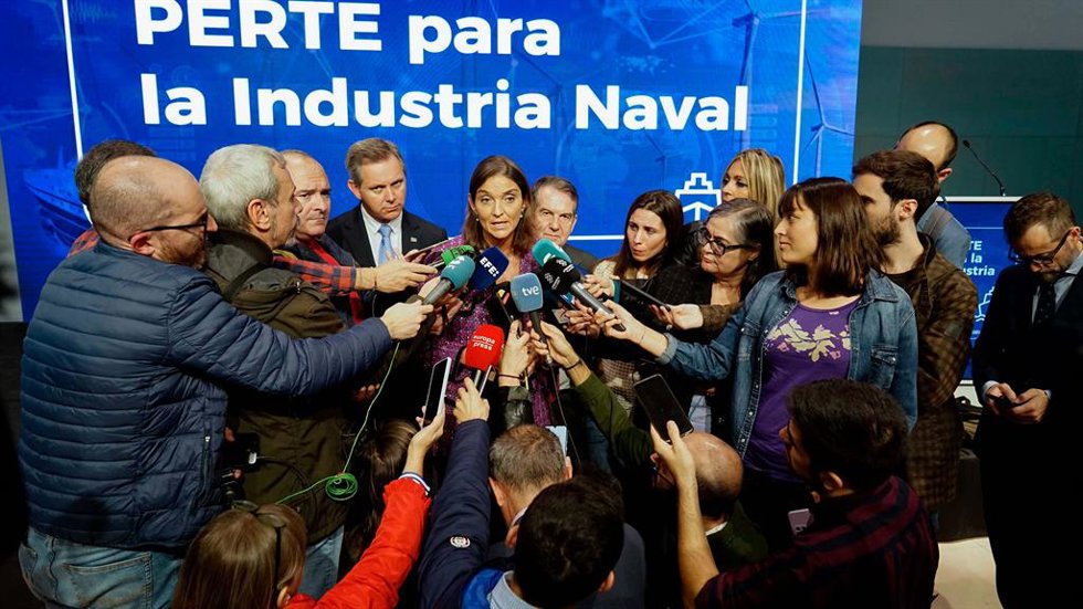 La ministra de Industria, Comercio y Turismo, Reyes Maroto.