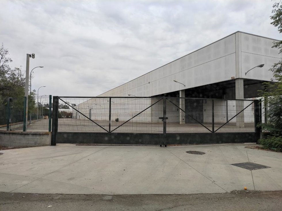 Instalaciones ocupadas hasta septiembre por CEN Solutions en la Zona Franca del Puerto de Sevilla.