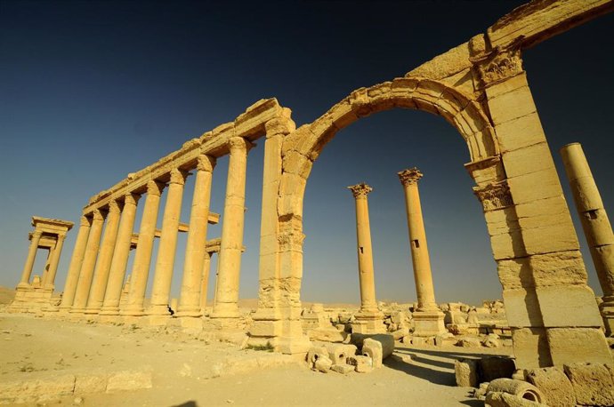 Archivo - Ruinas de Palmira en Siria 