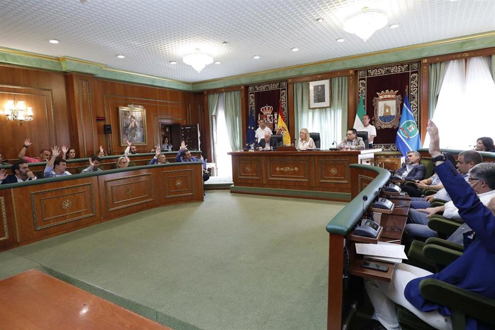 Pleno del Ayuntamiento de Marbella