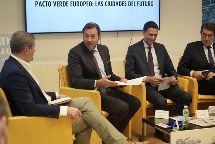Mesa redonda de la jornada 'El Pacto Verde europeo: las ciudades del futuro'