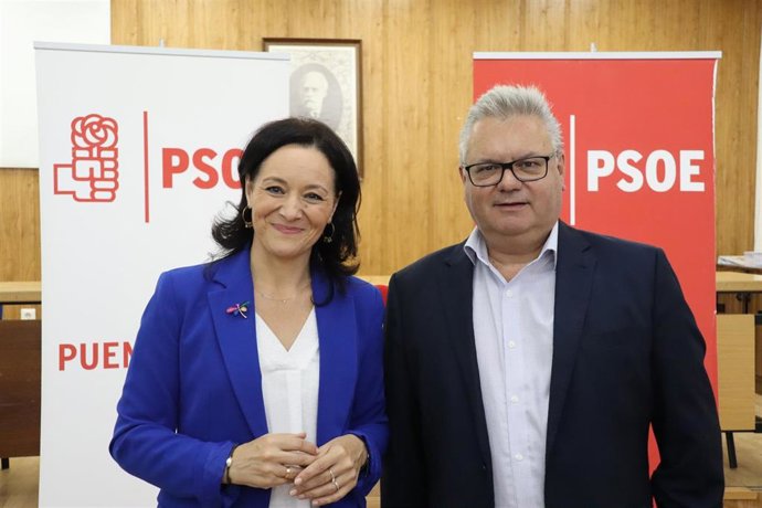 Rafi Crespín y Esteban Morales, en Puente Genil.