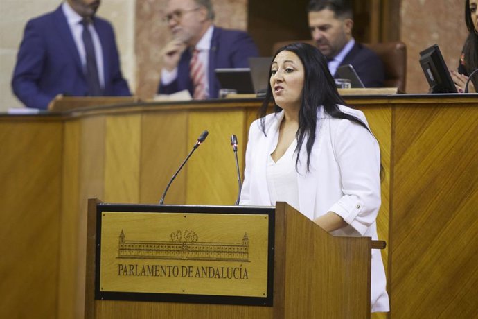 La parlamentaria de Por Andalucía Alejandra Durán, en una foto de archivo.