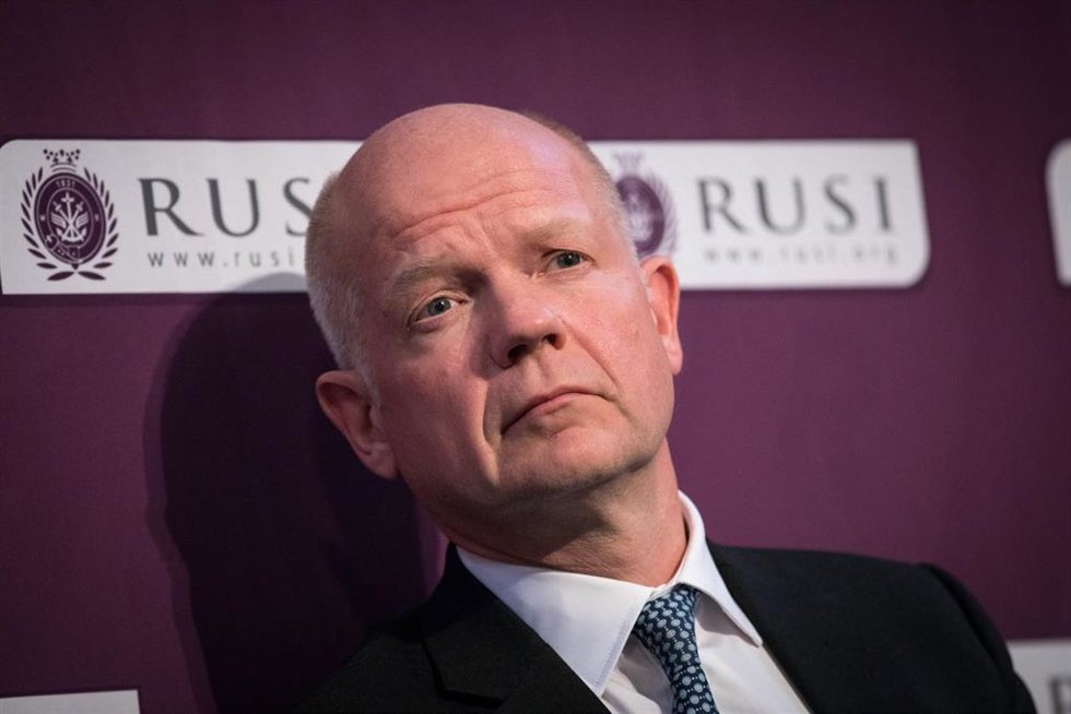 El exlíder del Partido Conservador británico William Hague