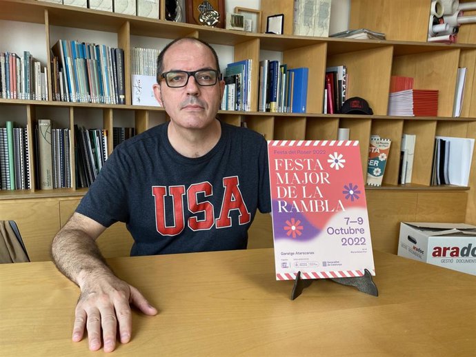 El presidente de la asociación Amics de la Rambla, Fermín Villar.