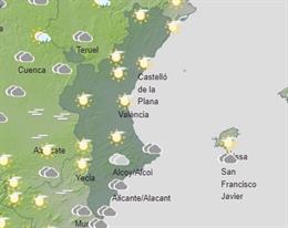 Predicción del tiempo para este sábado 22 de octubre