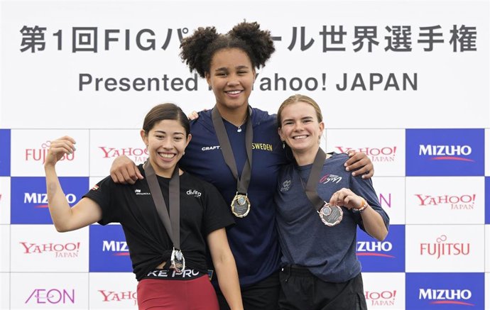 La española Stefy Navarro, subcampeona del mundo en la modalidad de velocidad de parkour.