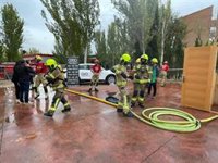 Un equipo de bomberos de Logroño logra la victoria en el I Desafío de Instalación Hidráulica