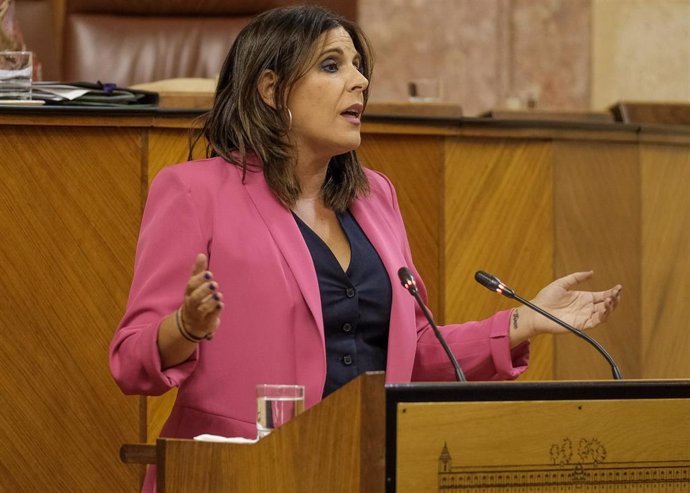 La portavoz parlamentaria del PSOE-A, Ángeles Férriz, en una foto de archivo.