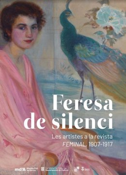 Cartel de la exposición en el Museu d'Art de Girona