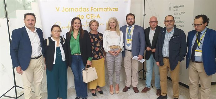 La consejera de Desarrollo Educativo y Formación Profesional, Patricia del Pozo, en una jornada formativa sobre la Educación Infantil de O a 3 años