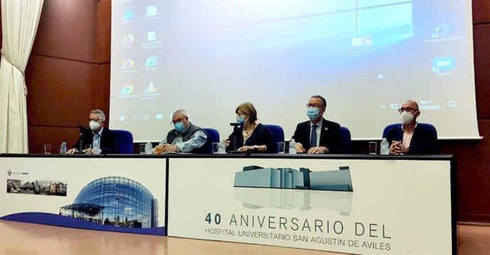 Inauguración de las jornadas sobre Esclerosis Múltiple.