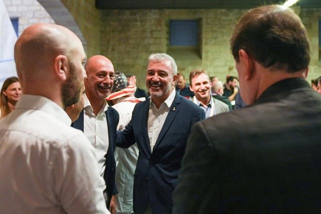El primer teniente de alcalde de Barcelona, Jaume Collboni, en la inauguración del Barcelona International Community Day