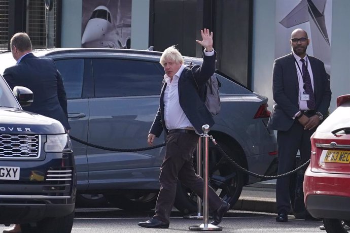 El ex primer ministro británico Boris Johnson 