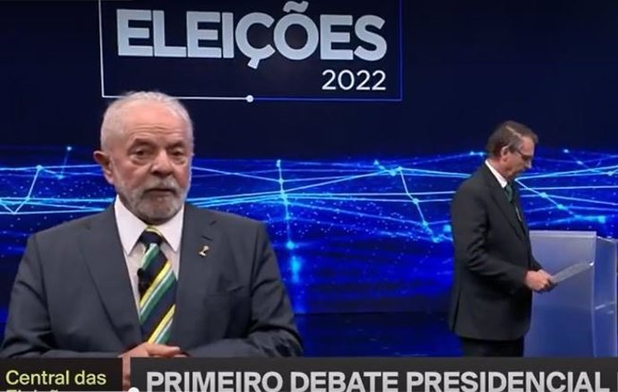 Los candidatos a la Presidencia de Brasil, Lula da Silva y Bolsonaro