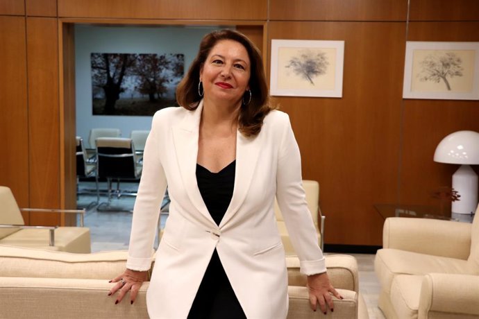 Archivo - Carmen Crespo, consejera de Agricultura, Pesca, Agua y Desarrollo Rural de la Junta de Andalucía