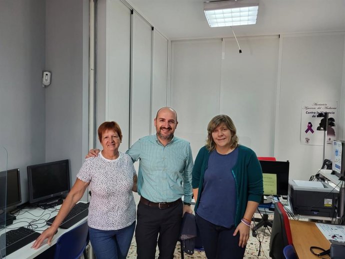 Visita al centro Guadalinfo de Beires