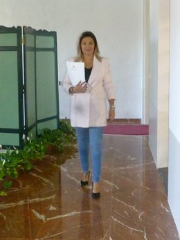 La diputada de Cs en la Diputación de Córdoba Erika Nevado.